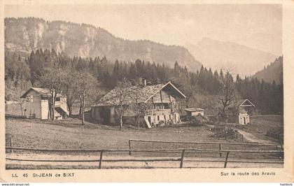 SAINT JEAN DE SIXT : SUR LA ROUTE DES ARAVIS