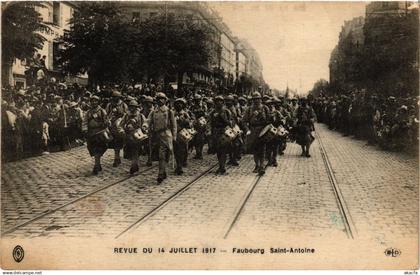CPA Paris 11e Paris-Revue du 14 juillet 1917, Faubourg Saint-Antoine (313595)