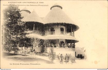 CPA Paris XVIe Trocadéro, Weltausstellung 1900, Französisch-Guinea