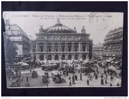 Paris 173 Place de L Opéra Les Stations du Métro
