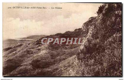 CPA Octeville Sur Mer (Seine Int) Les Falaises