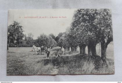 Autouillet, l'avenue des Saulx, Yvelines 78