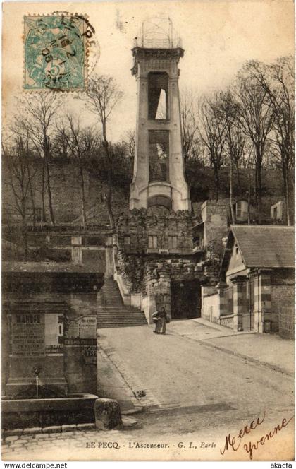 CPA Le Pecq Ascenseur (1460121)