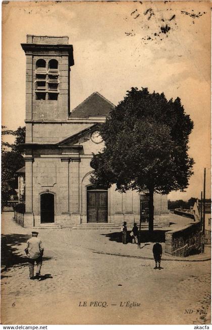 CPA Le Pecq Eglise (1460139)