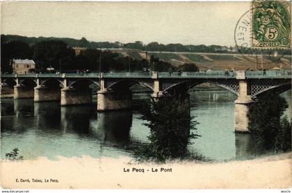 CPA Le Pecq le pont (1460118)