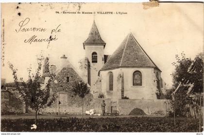 CPA Villette Eglise (1424174)