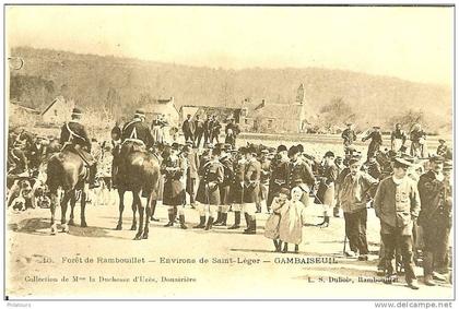 GAMBAISEUL   -  Chasse (Collection de Mme la Duchesse d'Uzès, Douairière)