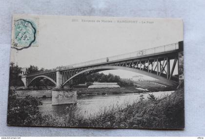 Rangiport, le pont, Yvelines 78