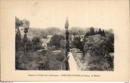 CPA Source et vallee de la Boutonne Chef Boutonne 16 km de Melle