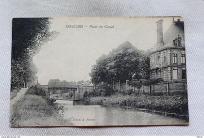 Daours, pont du canal, Somme 80