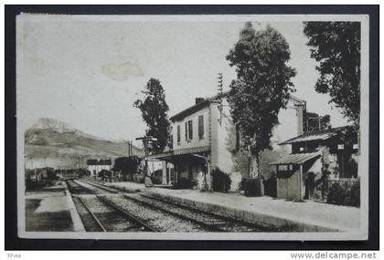 83 La Crau gare sépia    D83D  C83047C RH032941