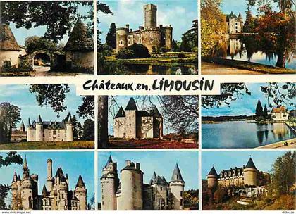 Carte Postale - 87 - Haute Vienne - Limousin - Chateaux en Limousin - Multivues - Carte Neuve - CPM - Voir Scans Recto-V
