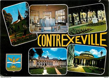 Carte Postale - 88 - Contréxeville - Multivues - Blasons - Flamme Postale de Contréxeville - CPM - Voir Scans Recto-Vers