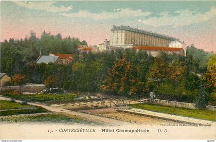 CPA Contrexeville Hotel Cosmopolitain