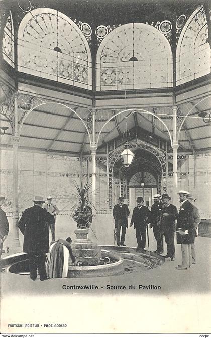 CPA Précurseur Contrexéville Source du Pavillon