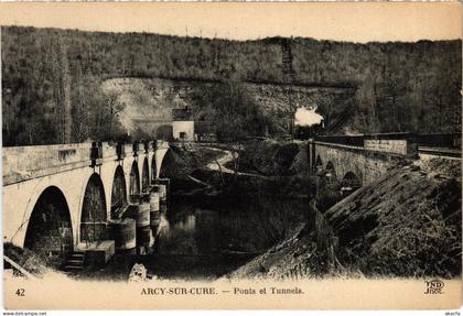 CPA Arcy-sur-Cure Ponts et Tunnels FRANCE (1452085)