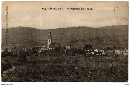CPA CHAMPAGNEY Vue Generale prise du Sud (722753)