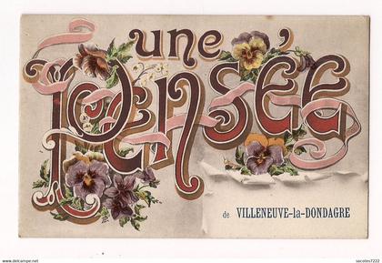 Une pensée de VILLENEUVE LA DONDAGRE -