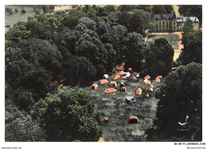 BH-BFP1-1096-95 - En avion au-dessus de BAILLET-EN-FRANCE - Le château et le camping