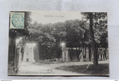 Nointel, la place, Val d'Oise 95