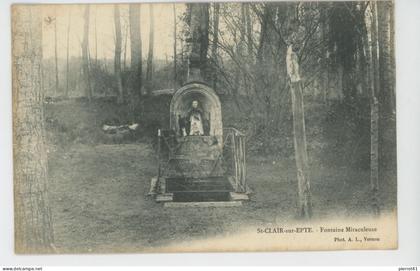 SAINT CLAIR SUR EPTE - Fontaine Miraculeuse