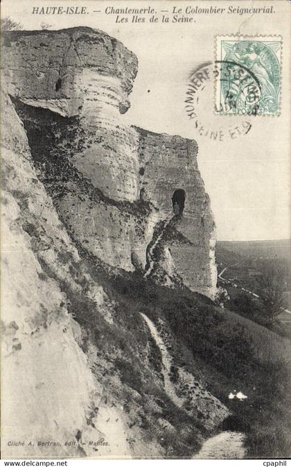 CPA Haute Isle Chantemerle Le Colombier Seigneurial