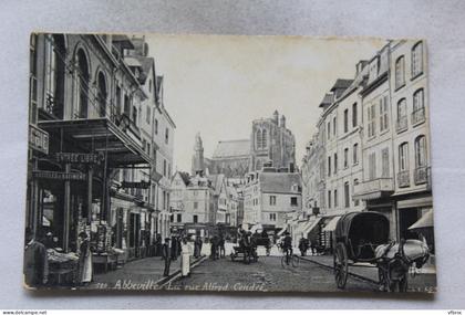 Abbeville, la rue Alfred Cendré, Somme 80