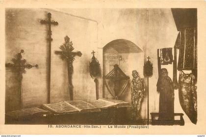 CPA Abondance Hte Sav Le Musee Presbytere