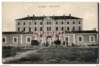 Agde - Caserne Mirabel - CPA