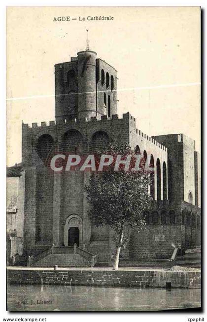 CPA Agde La Cathedrale