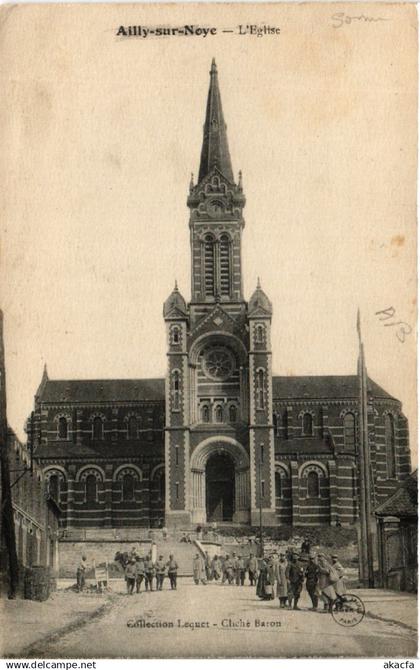 CPA AILLY-sur-NOYE - L'Église (515367)