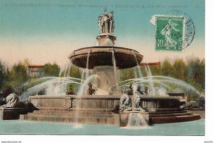 AIX-en-PROVENCE - Fontaine Monumentale