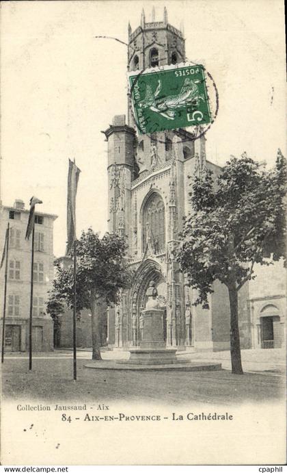 CPA Aix en Provence la Cathedrale
