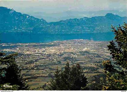 Carte Postale - 73 - Aix les Bains - Environs d'Aix les Bains - Depuis le Mont-Revard échappée sur Aix les Bains - CPM -