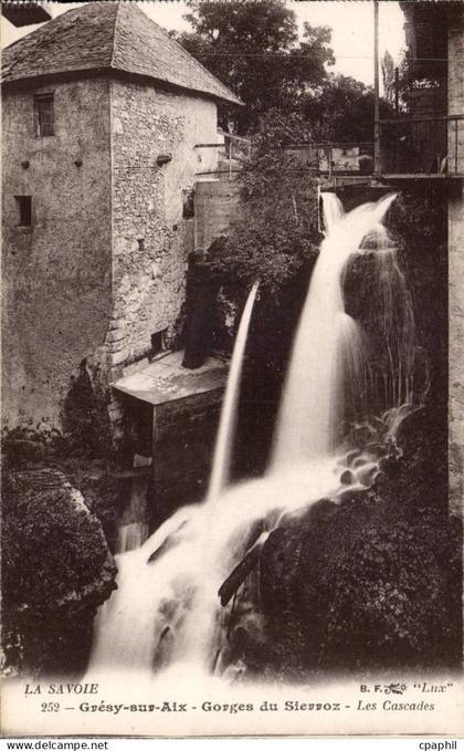 Gresy sur Aix - Gorges du Sierroz - CPA
