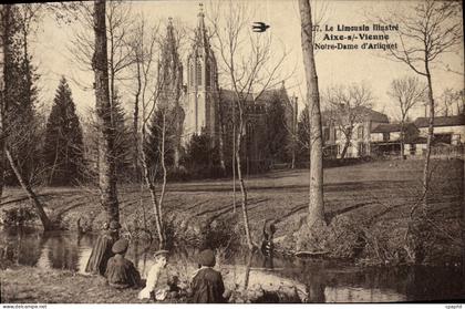 CPA Aixe Sur Vienne Notre Dame d'Arlique Le Limousin