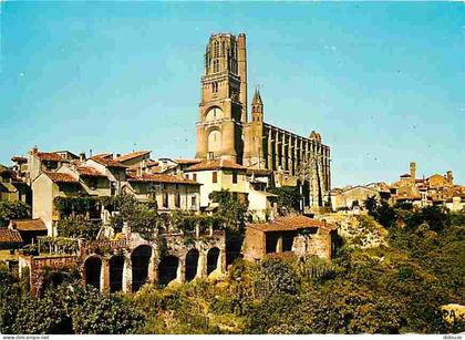 Carte Postale - 81 - Albi - La Basilique Sainte Cécile dominant le Vieil Albi - CPM - Voir Scans Recto-Verso - Poscard -