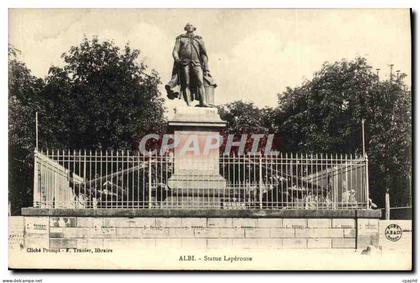 CPA Albi Statue Laperouse
