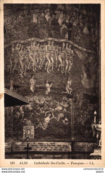 NÂ°40420 Z -cpa Albi -cathedrale Ste CÃ©cile- fresques-