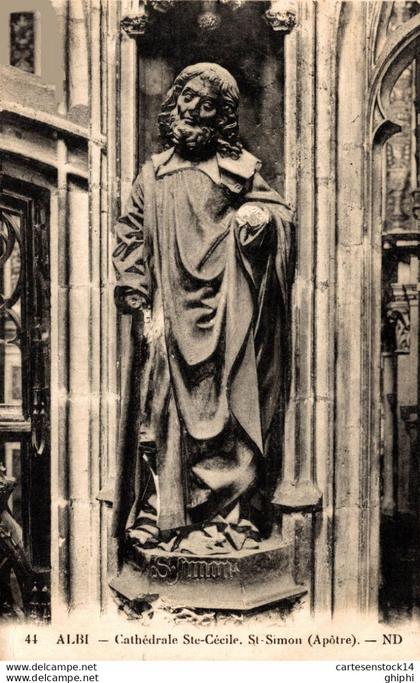 NÂ°9799 Z -cpa Albi -cathÃ©drale Ste CÃ©cile-