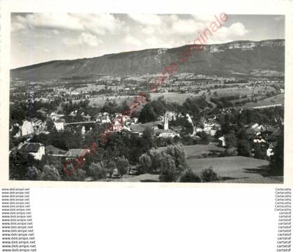 74.  ALBY sur CHERAN .  Vue générale .