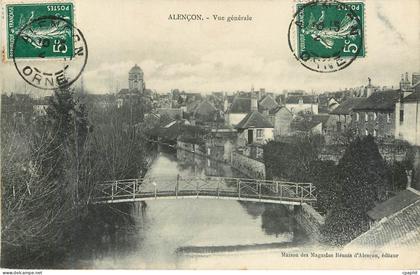 CPA alencon-Vue générale