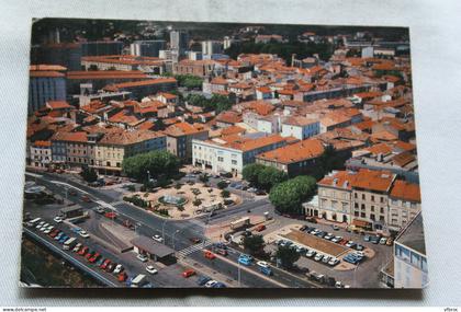 Cpm 1987, Alès, vue générale aérienne, Gard 30