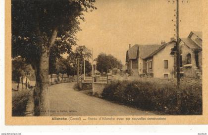15 // ALLANCHE   entrée d allanche avec ses nouvelles constructions