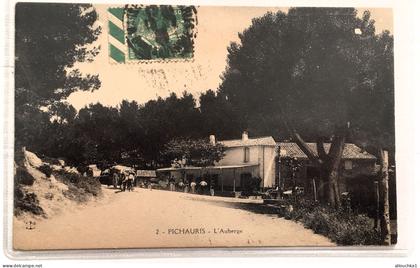 Rare 1923-Auberge de Pichauris ALLAUCH [13]B.-du-Rhône-Photo Carte Postale précurseur Top Cpa-Allauch Banlieue Marseille