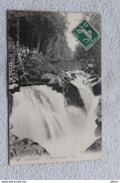 A957, Cpa 1909, Allevard, le bout du monde, Isère 38