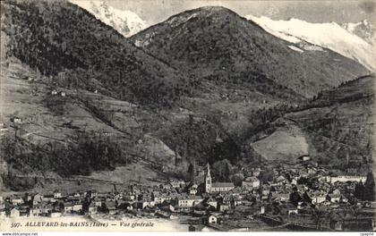 CPA Allevard Les Bains Vue Generale