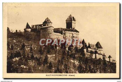 CPA Haut Koenigsbourg Alsace