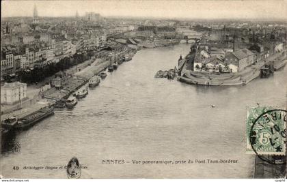 Ancenis - Vue Panoramique prise du Pont Transbordeur - CPA