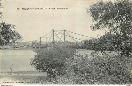 CPA Ancenis Loire Inf Le Pont suspendu